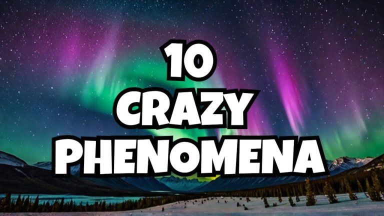 Unbelievable: 10 Surreal Natural Phenomena Revealed