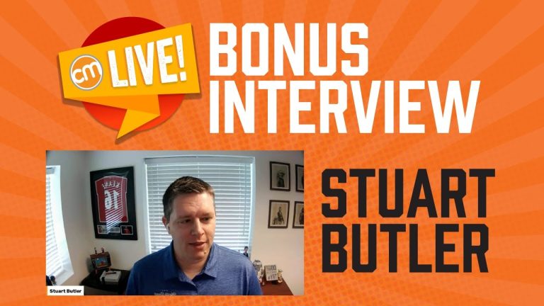 Live With CMI BONUS Interview – Stuart Butler