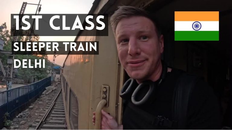 INDIA’S FIRST CLASS to Delhi Sleeper Train – What you would expect? 🇮🇳